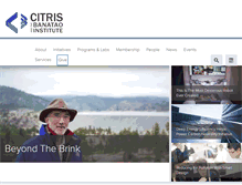 Tablet Screenshot of citris-uc.org